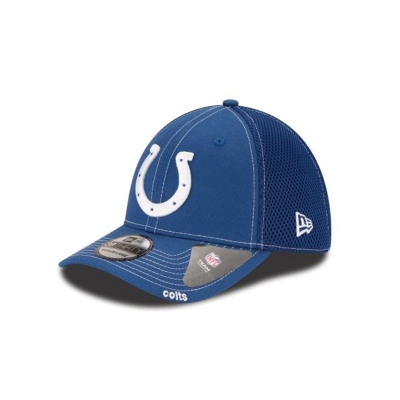 Indianapolis Colts Gorra | New Era NFL Neo 39thirty Stretch Fit Cap Mexico - Azules